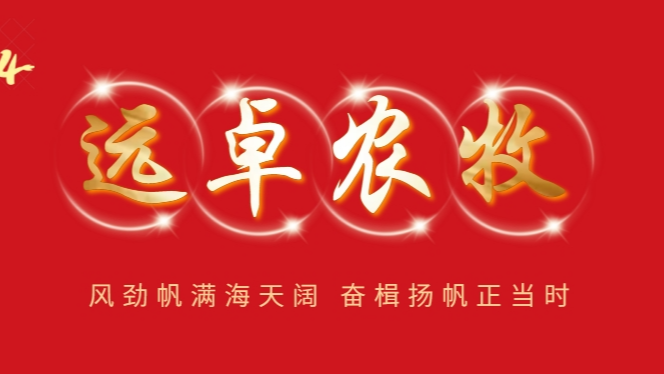風勁帆滿海天闊 奮楫揚帆正當時！遠卓農(nóng)牧I年歲開啟，共赴新程！
